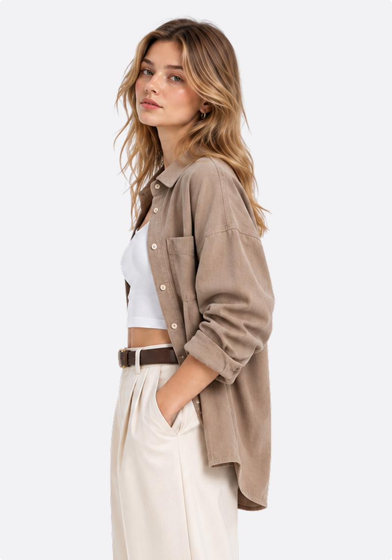 Relaxed Utility Overshirt