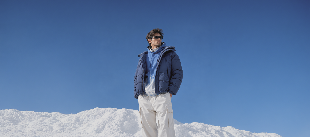 Blue Puffer Jacket